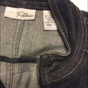 Chico's Jackets & Coats - Chico's stretch black denim Jean jacket Chico's Jackets & Coats - Chico's stretch black denim Jean jacket